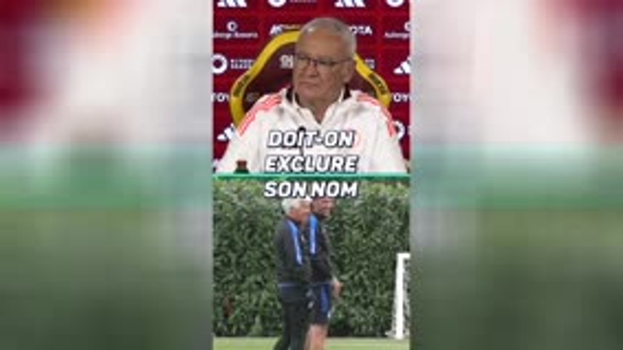 AS Rome - Ranieri balaie la rumeur Gasperini