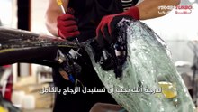 كيف أصلح زجاج سيارتي المكسور
