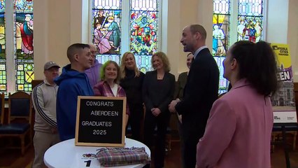 Prince William celebrates Aberdeen’s Invisible Cities launch