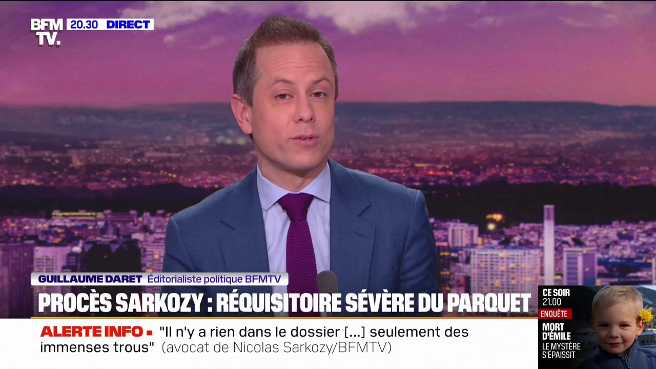 LE CHOIX DE GUILLAUME - Procès Sarkozy: réquisitoire sévère du parquet