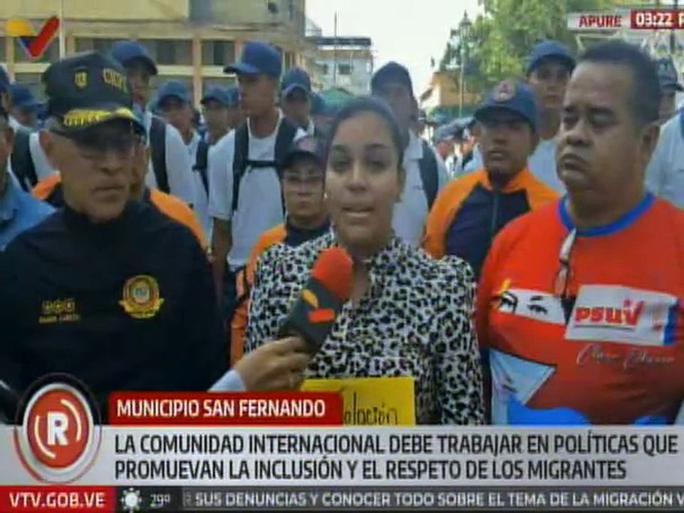 Apure | Funcionarios de seguridad promueven el respeto a los DD.HH de nuestros migrantes secuestrados