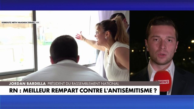 Jordan Bardella : «Le RN est aujourd'hui un bouclier pour nos compatriotes de confession juive.»