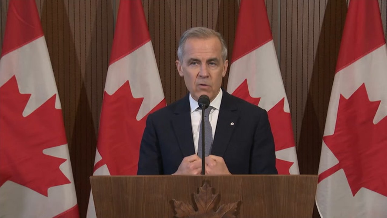 Mark Carney responds to new 25% tariff on non-U.S. cars in direct message to Donald Trump