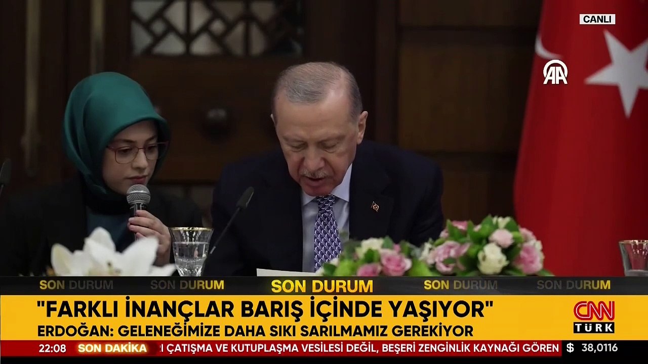 Cumhurbaşkanı Erdoğan'dan iftar mesajı: Farklılıklar zenginliğimizdir