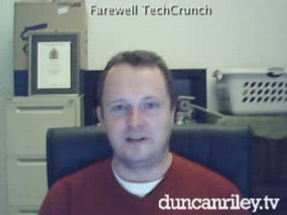 Farewell TechCrunch