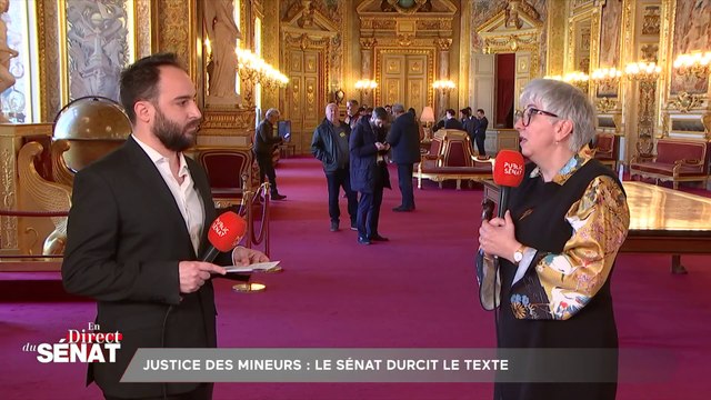 En direct du Sénat - Justice des mineurs : le Sénat durcit le texte