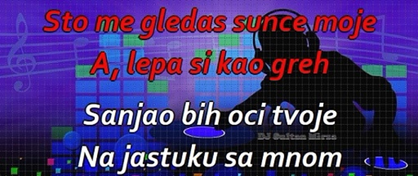 Tople noći, vreli dani - Dejan Matić (uživo karaoke)