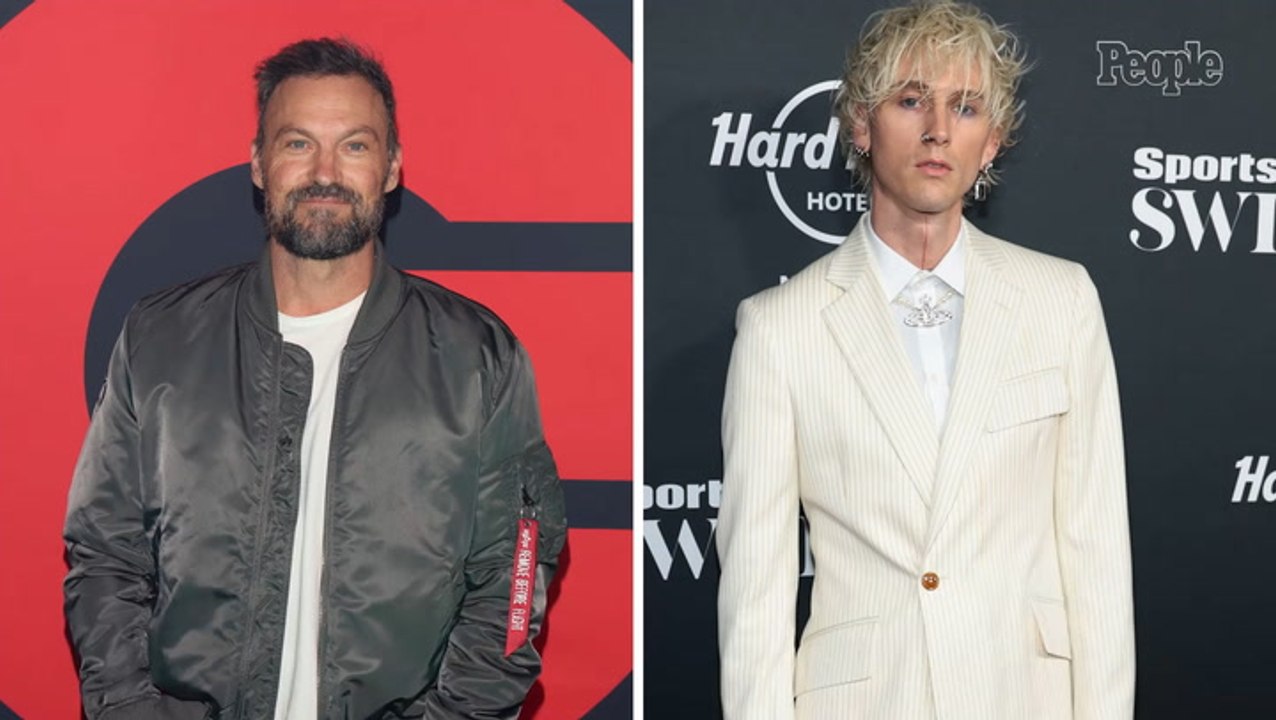 Brian Austin Green Slams Machine Gun Kelly After the Singer DMs Him to Stop Asking When Baby with Megan Fox Is Due