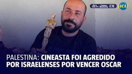 Cineasta palestino diz que foi agredido por colonos israelenses por ter vencido Oscar