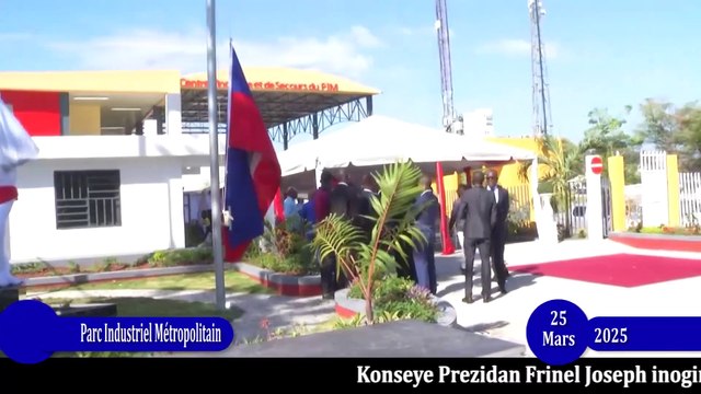 Bati Ayiti.- Inogirasyon yon sèvis sapè ponpye nan pak endistriyèl metwopoliten.