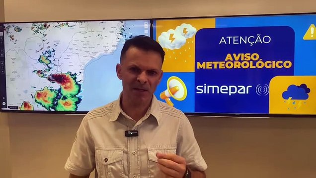 Paraná em Alerta: duas frentes frias trazem temporais e possíveis transtornos