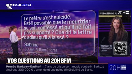 VOS QUESTIONS - Que dit la lettre d'adieu que le prêtre a laissé ?