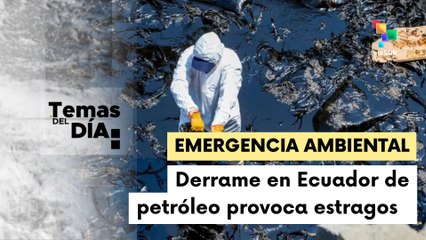 Al menos 200 mil personas quedaron sin agua potable en Ecuador