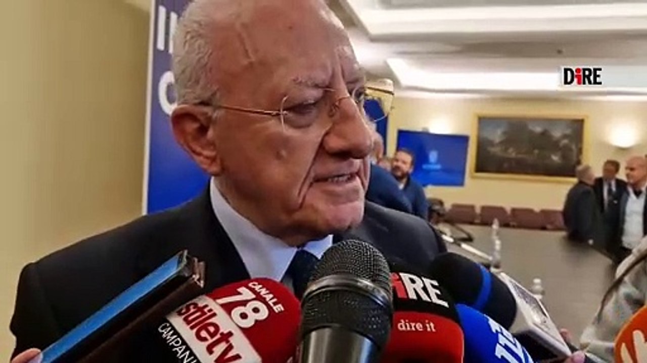 Salerno - SANITÀ. DE LUCA A SALVINI: CAMPANIA PRIMA REGIONE PER LISTE D'ATTESA  (27.03.25)