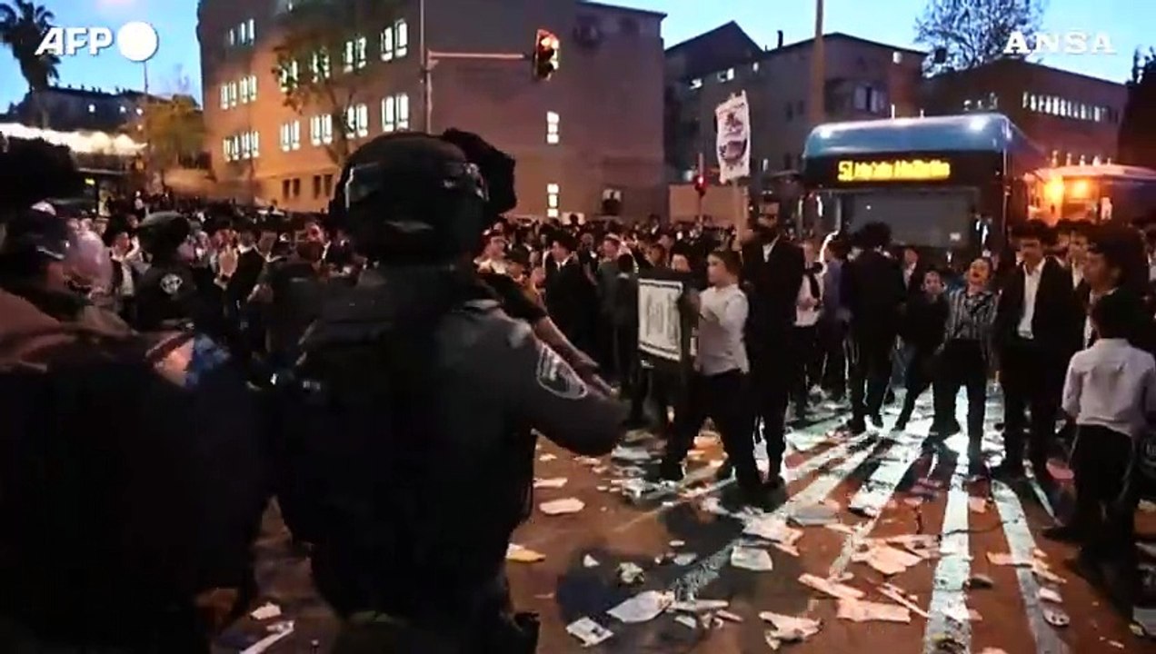Gerusalemme, leva militare: ultra-ortodossi protestano per le pressioni dell'Esercito