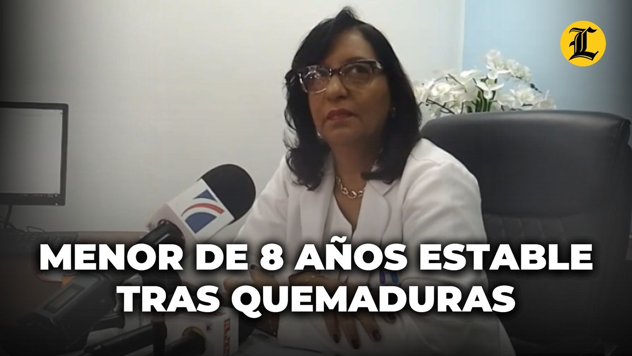 Está estable menor de 8 años que sufrió quemaduras presuntamente por adolescente