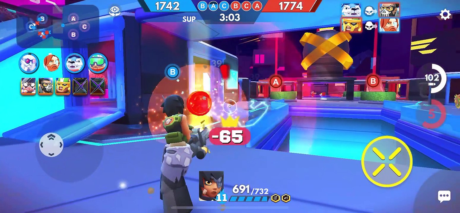 Frag Pro Shooter: 28/3 gameplay (Ellen)