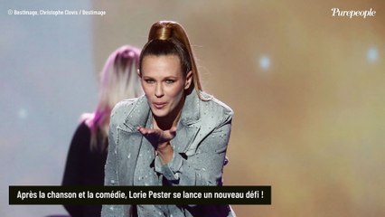 On ne l'attendait pas là... Lorie Pester se lance un nouveau défi après la chanson et la comédie