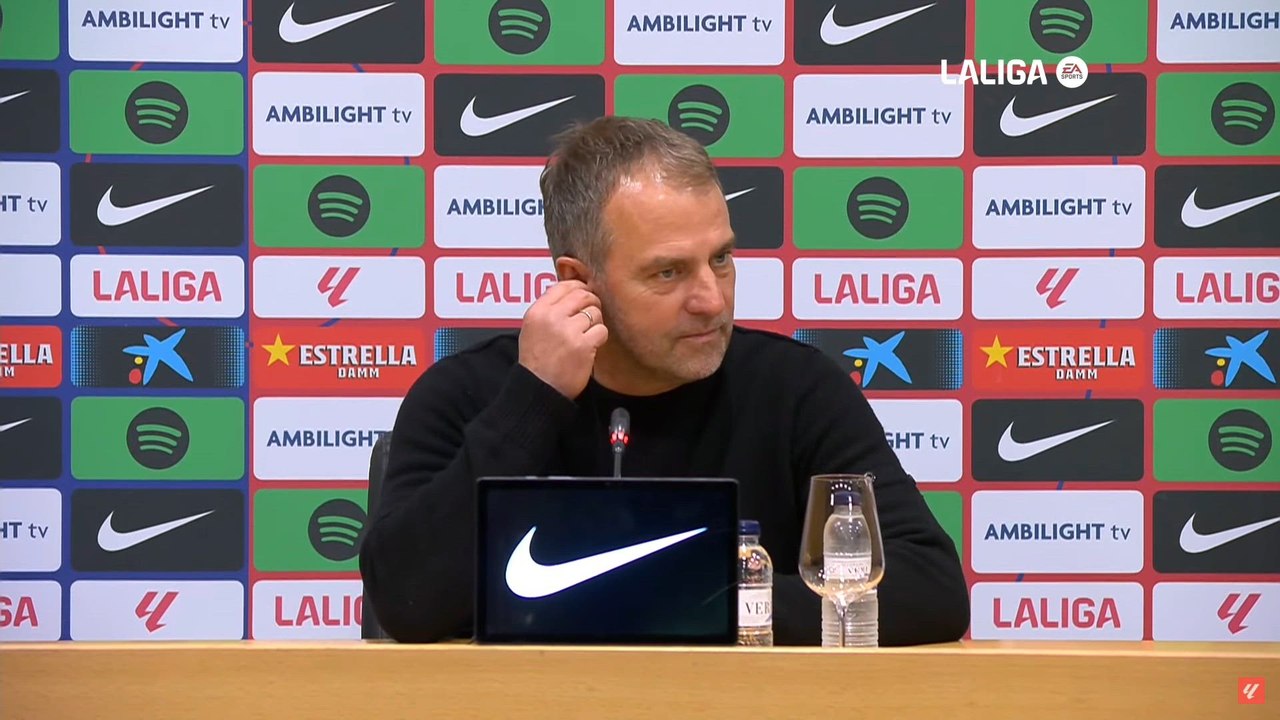 Rueda de prensa de Hansi Flick, FC Barcelona 3 - Osasuna 0