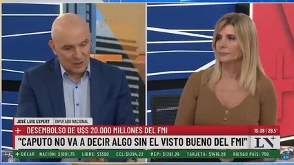 Espert, complicado con las cuentas: "20 menos 14 da 11"