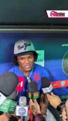 Luisangel Acuña habla de sus sensaciones tras ser titular en el Opening Day