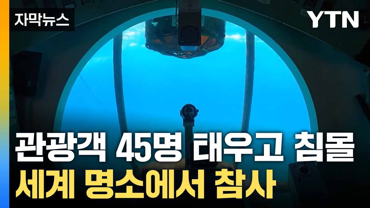 [자막뉴스] 이집트 관광 중 '참사'... 가라앉아버린 잠수함 / YTN