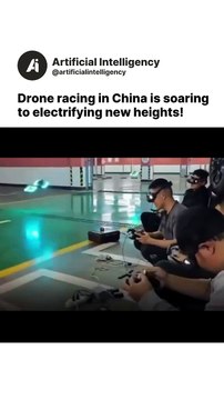 Drone racing in China is soaring to electrifying new heights!