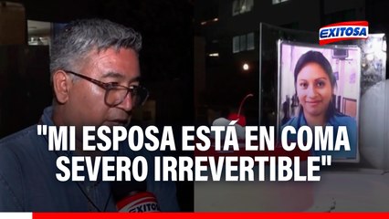 Enfermera queda en UCI tras recibir suero defectuoso en cirugía para extirparle tumor: El duro testimonio de su esposo