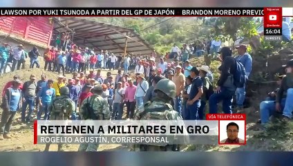 En Guerrero, habitantes retienen a elementos del Ejército mexicano