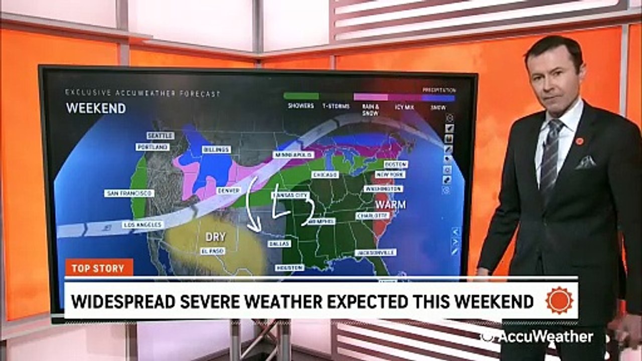 Storm threat ramps up across the Midwest this weekend