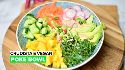 Crudista e vegan: Poke bowl