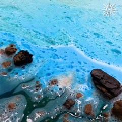 Super hard washing of a dirty rug ASMR!