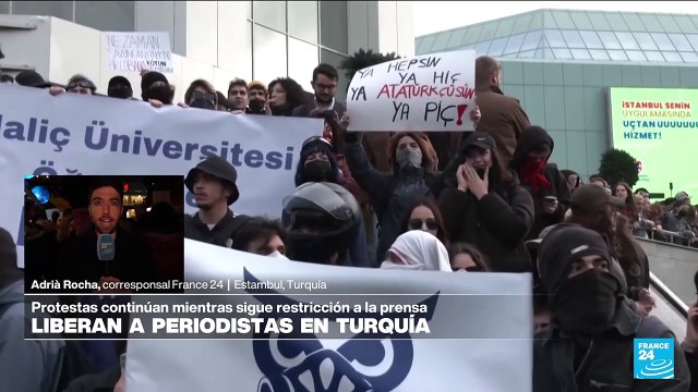Informe desde Estambul: justicia turca libera a periodistas detenidos en las protestas