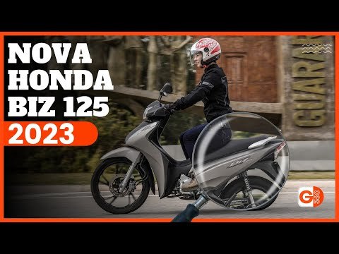 NOVA HONDA BIZ 2023 É LANÇADA EM NOVAS CORES: VEJA O VALOR, MOTOR E OS DESTAQUES DA NOVA VERSÃO