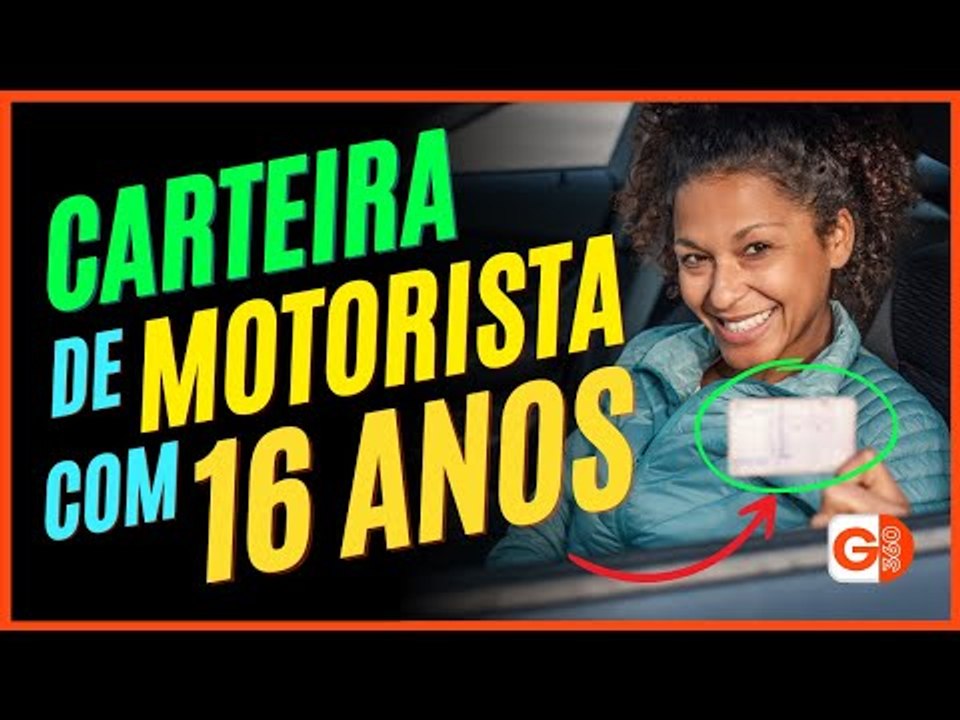 NOVA LEI REDUZ IDADE MÍNIMA PARA TIRAR CARTEIRA DE MOTORISTA NO BRASIL AOS 16 ANOS