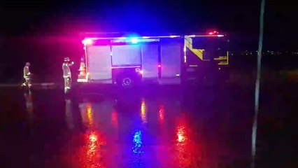 Motociclista sofre queda na PR-486 e Bombeiros são chamados