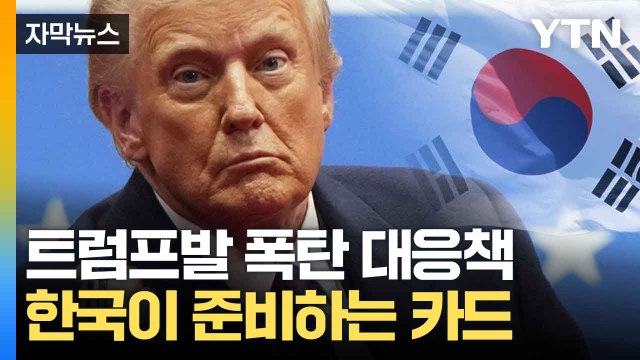 [자막뉴스] 관세 여파 최소화 목표...한국도 대응책 준비 / YTN