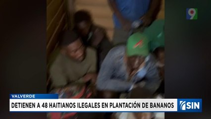 Detienen a haitianos en plantación de Bananos | Emisión Estelar SIN