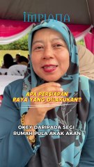 Apa persiapan raya anda tahun ini? Dah sedia ke nak beraya sakan? Rumah dah dekorasi ke?