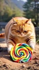 Cat😺 and Ant🐜 Story... By AI CATS STORY.