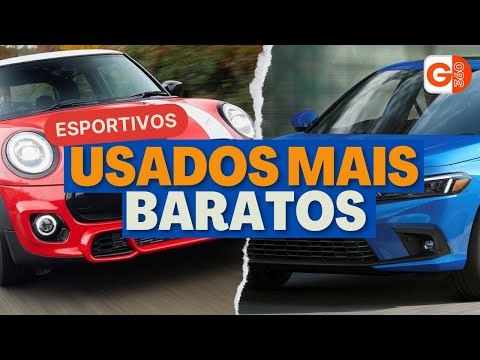 CARROS ESPORTIVOS USADOS MAIS BARATOS QUE MODELOS POPULARES 0 KM