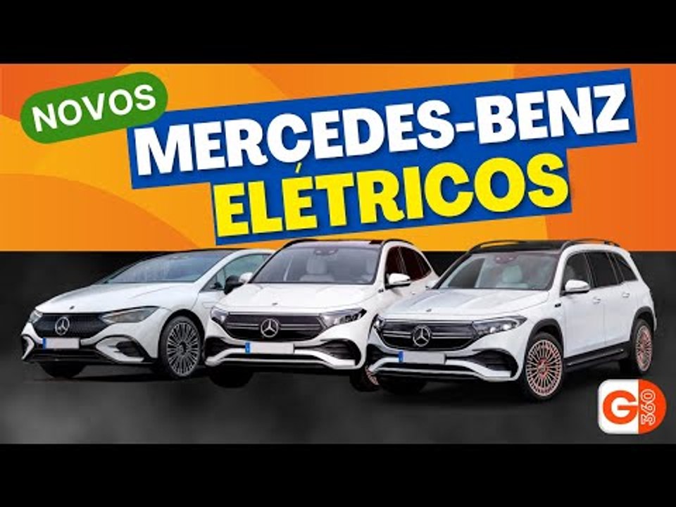 MERCEDES-BENZ LANÇA 3 NOVOS CARROS ELÉTRICOS NO BRASIL: CONHEÇA CADA UM DELES!