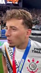 Jovem Ryan fala sobre conquista do título paulista pelo Corinthians