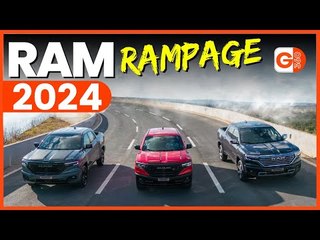 NOVA RAM RAMPAGE 2024 CHEGA AO BRASIL COM 3 VERSÕES POTENTES: LARAMIE, REBEL E RT - VEJA OS DETALHES
