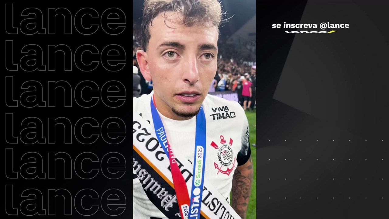Ryan, volante do Corinthians, comenta vitória do Timão.