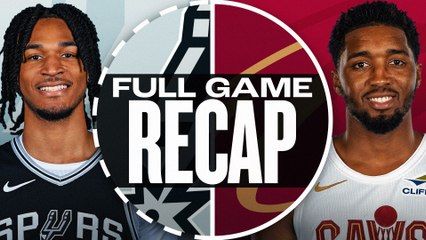 Game Recap: Cavaliers 124, Spurs 116
