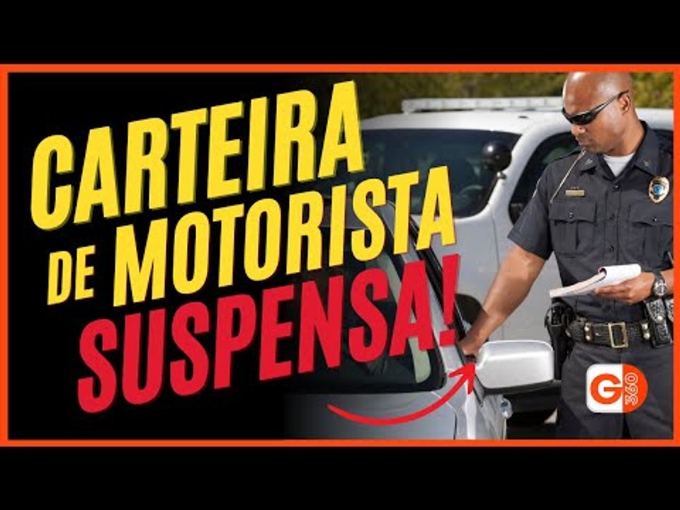 CNH SUSPENSA: VEJA QUANTOS PONTOS VOCÊ PODE PERDER NA CARTEIRA DE MOTORISTA
