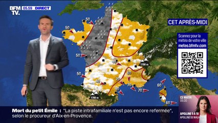 Une belle journée dans les régions du sud-est, mais des pluies attendues dans le quart nord-ouest ce vendredi
