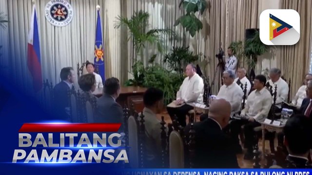 Pagpapalakas ng ugnayan sa depensa, naging paksa sa pulong ni PBBM at US Defense Sec. Hegseth