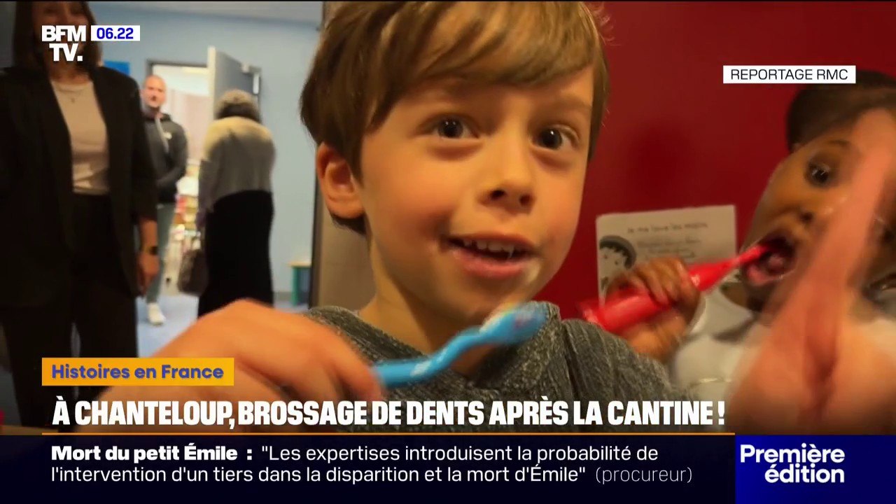 À Chanteloup, en Seine-et-Marne, brossage de dents obligatoire pour les enfants après la cantine